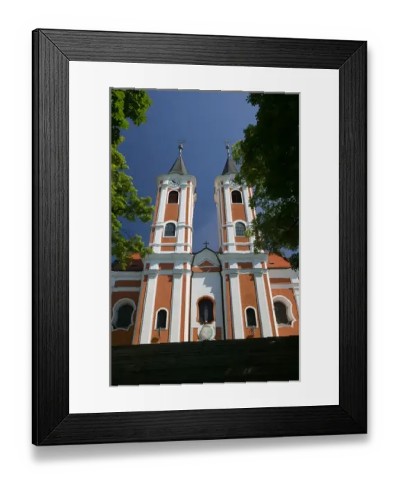 Framed Print : HUNGARY-Southern Transdanubia-MARIAGYUD: Franciscan Church (b. 18th century)-Pilgrimage Framed Print : HUNGARY-Southern Transdanubia-MARIAGYUD: Franciscan Church (b. 18th century)-Pilgrimage