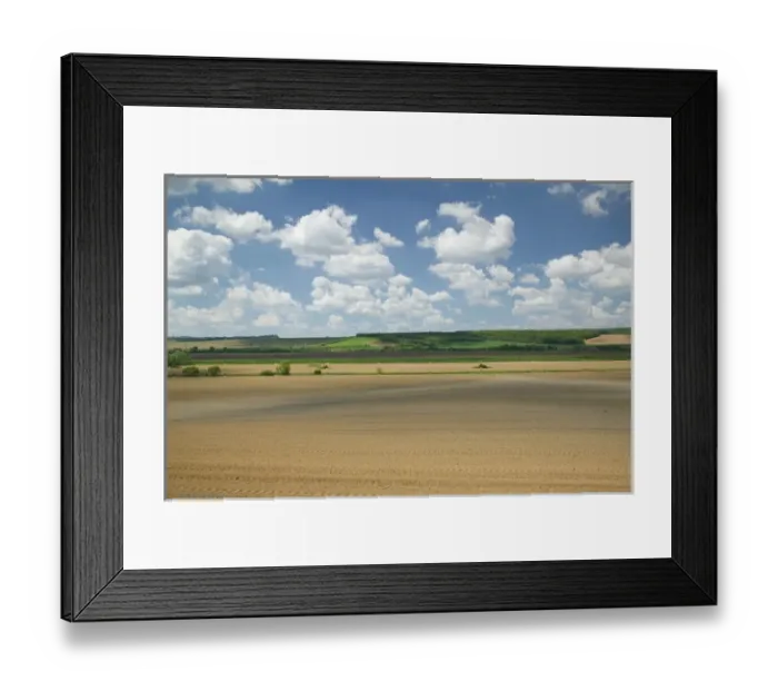 Framed Print : HUNGARY-Southern Transdanubia-KOMLO: Transdanubian Farm Fields Framed Print : HUNGARY-Southern Transdanubia-KOMLO: Transdanubian Farm Fields