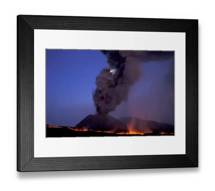 Framed Print : Europe, Italy, Sicily, Mt. Etna. Summit vent Framed Print : Europe, Italy, Sicily, Mt. Etna. Summit vent