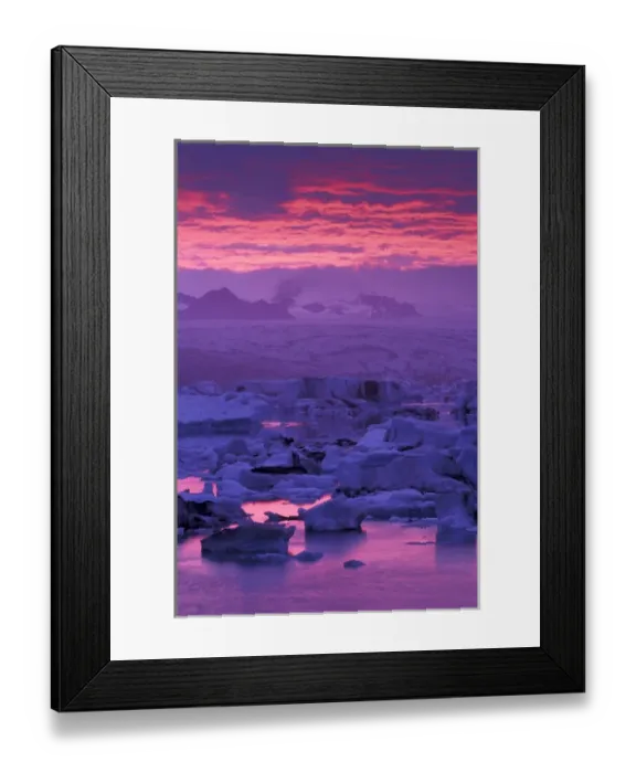 Framed Print : Iceland, Jokulsarlon