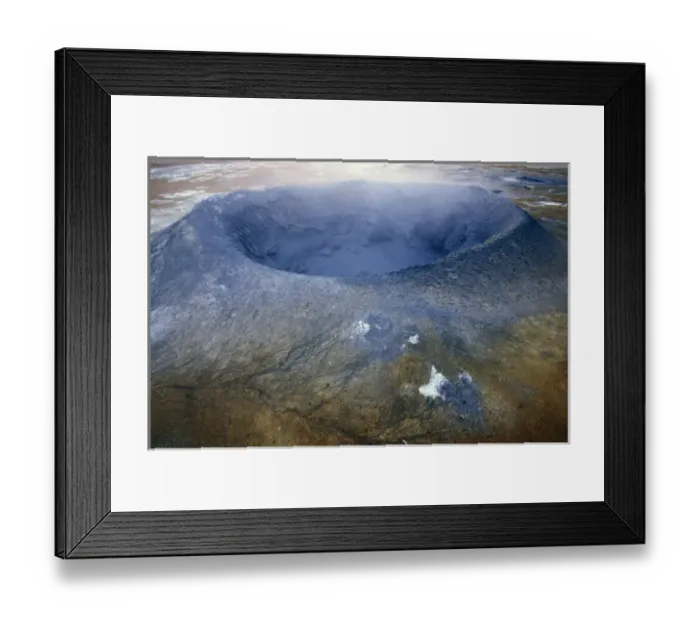 Framed Print : Iceland, Pingey Jar Region, Thermal vents
