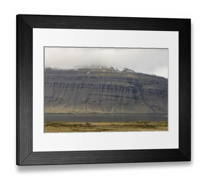 Framed Print : Hamarsfjordur fjord, South coast, Iceland Framed Print : Hamarsfjordur fjord, South coast, Iceland
