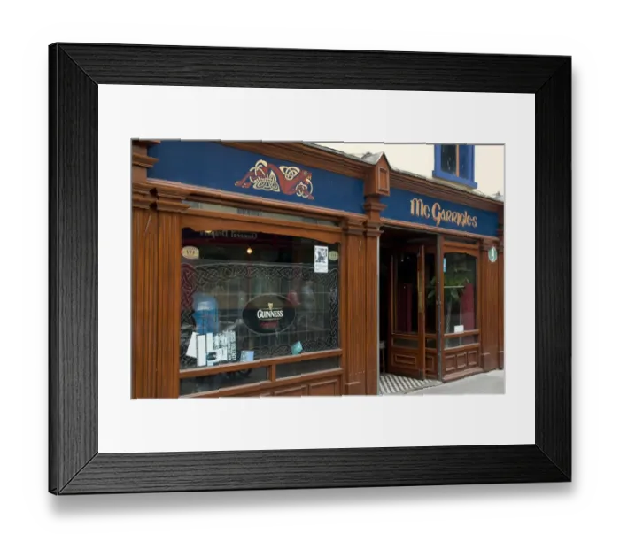 Framed Print : Europe, Ireland, Sligo. Front of traditional Irish pub. Credit as: Wendy Kaveney Framed Print : Europe, Ireland, Sligo. Front of traditional Irish pub. Credit as: Wendy Kaveney