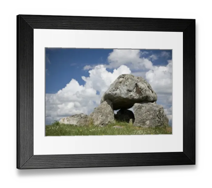 Framed Print : Europe, Ireland, Carrowmore. Ancient megolithic stone tomb. Credit as: Wendy Kaveney Framed Print : Europe, Ireland, Carrowmore. Ancient megolithic stone tomb. Credit as: Wendy Kaveney