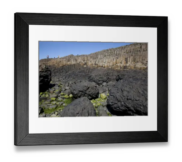 Framed Print : Northern Ireland, County Antrim, Giants Causeway, near Bushmills, geologic hexagonal Framed Print : Northern Ireland, County Antrim, Giants Causeway, near Bushmills, geologic hexagonal