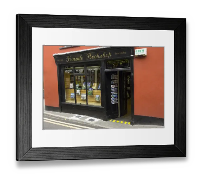 Framed Print : IRELAND, County Cork, Kinsale. Kinsale bookshop Framed Print : IRELAND, County Cork, Kinsale. Kinsale bookshop