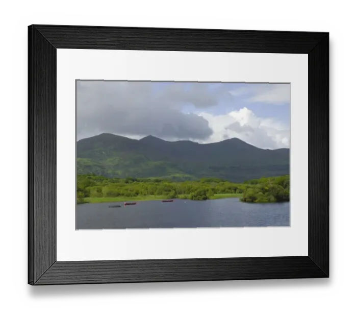 Framed Print : IRELAND, Kerry, Killarney National Park. Lough Leane from Ross Castle Framed Print : IRELAND, Kerry, Killarney National Park. Lough Leane from Ross Castle