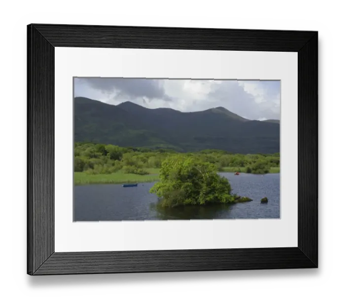 Framed Print : IRELAND, Kerry, Killarney National Park. Lough Leane from Ross Castle Framed Print : IRELAND, Kerry, Killarney National Park. Lough Leane from Ross Castle