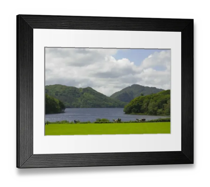 Framed Print : IRELAND, Kerry, Killarney National Park. View of Lough Leane from Muckross House Framed Print : IRELAND, Kerry, Killarney National Park. View of Lough Leane from Muckross House