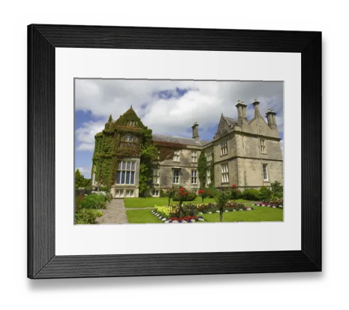 Framed Print : IRELAND, Kerry, Killarney National Park. Muckross House. Formal walled garden Framed Print : IRELAND, Kerry, Killarney National Park. Muckross House. Formal walled garden