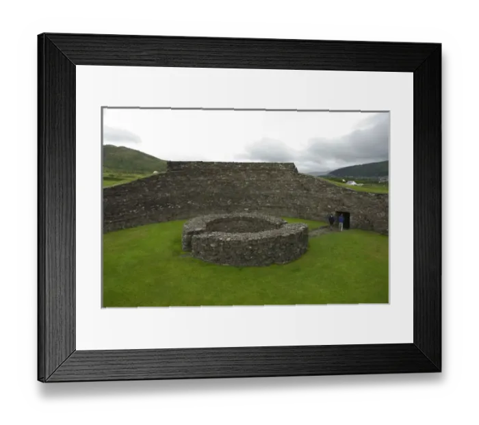 Framed Print : IRELAND, Kerry, Ring of Kerry. Cahergal stone fort Framed Print : IRELAND, Kerry, Ring of Kerry. Cahergal stone fort