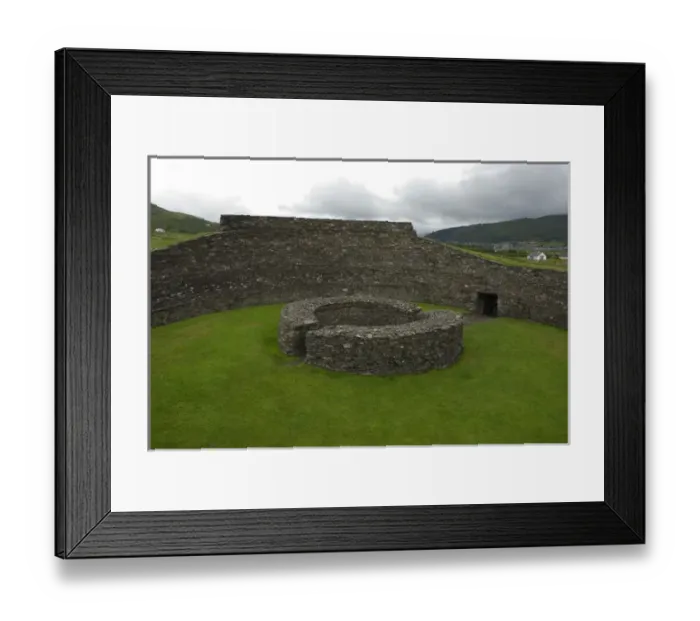 Framed Print : IRELAND, Kerry, Ring of Kerry. Cahergal stone fort Framed Print : IRELAND, Kerry, Ring of Kerry. Cahergal stone fort