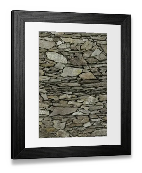 Framed Print : IRELAND, Kerry, Ring of Kerry. Cahergal stone fort. Dry stone construction Framed Print : IRELAND, Kerry, Ring of Kerry. Cahergal stone fort. Dry stone construction