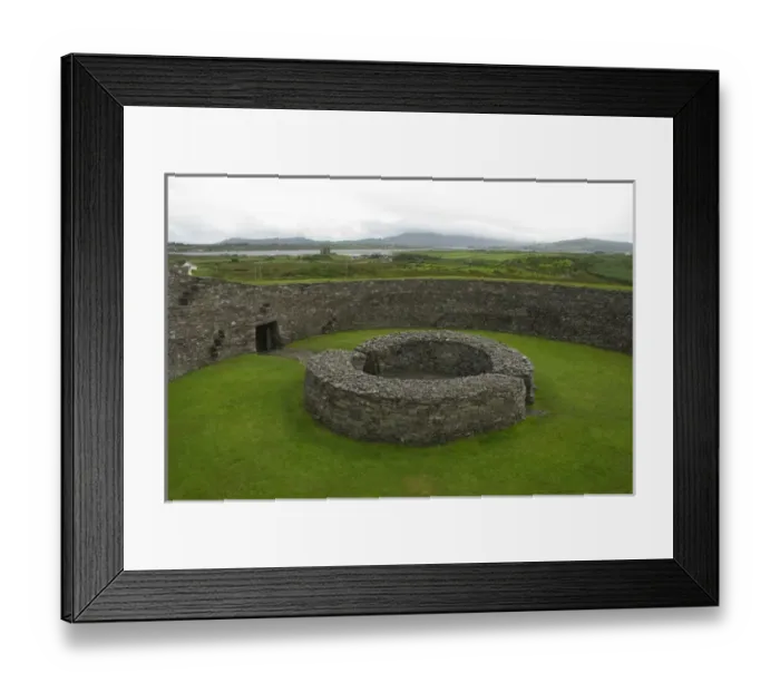 Framed Print : IRELAND, Kerry, Ring of Kerry. Cahergal stone fort Framed Print : IRELAND, Kerry, Ring of Kerry. Cahergal stone fort