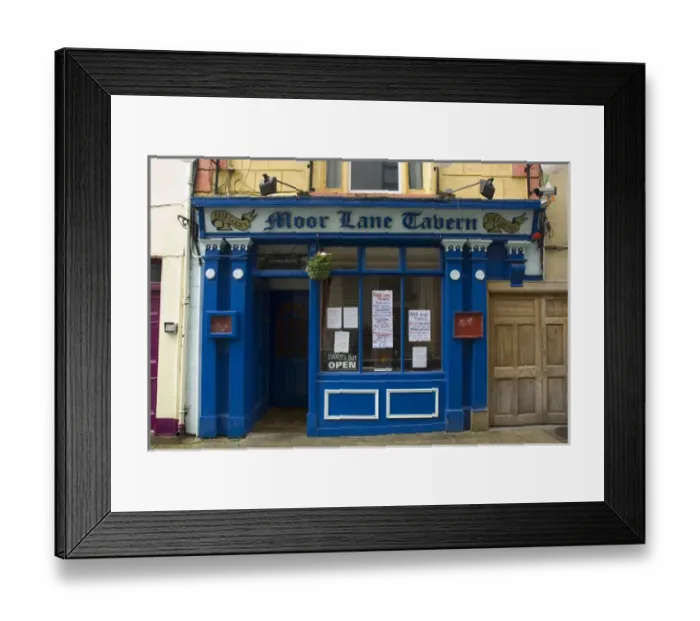 Framed Print : IRELAND, Tipperary, Cashel. Moor Lane Tavern