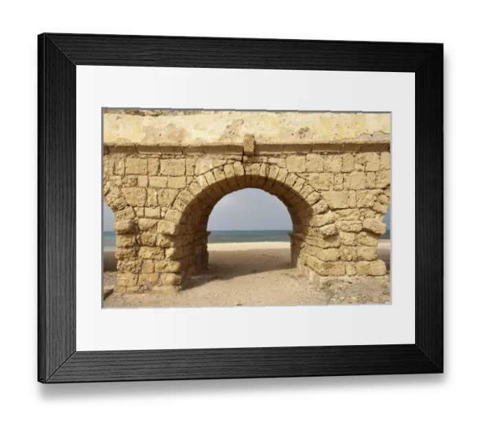 Framed Print : Israel, Caesarea. Roman ruins of Caesarea Framed Print : Israel, Caesarea. Roman ruins of Caesarea