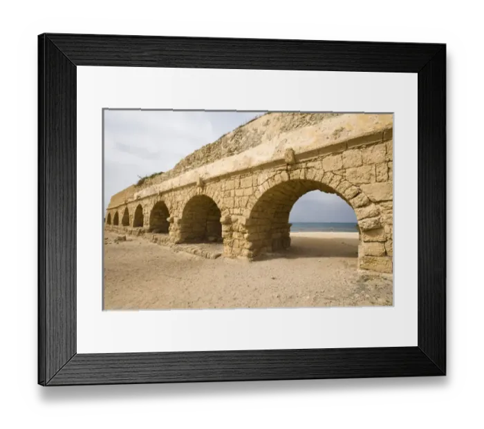 Framed Print : Israel, Caesarea. Roman ruins of Caesarea Framed Print : Israel, Caesarea. Roman ruins of Caesarea