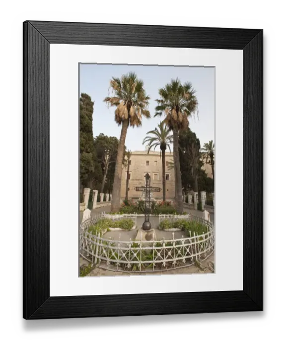 Framed Print : Israel, Haifa. Stella Maris Carmelite Monastery Framed Print : Israel, Haifa. Stella Maris Carmelite Monastery