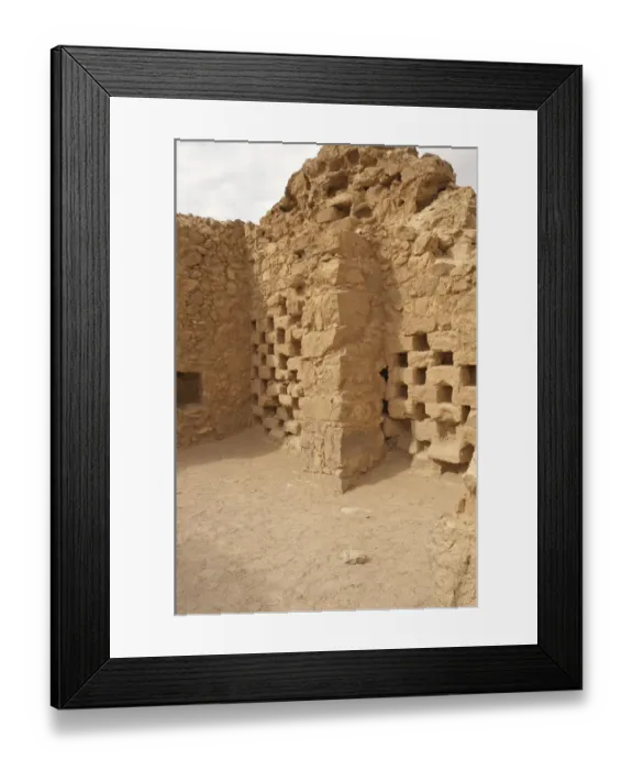 Framed Print : Israel, Massada. RUins of Massada Framed Print : Israel, Massada. RUins of Massada