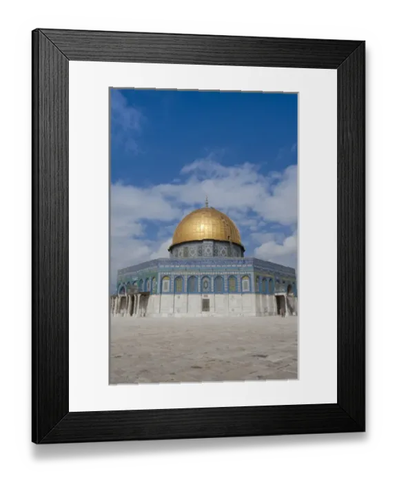 Framed Print : Israel, Jerusalem. Dome of the Rock Framed Print : Israel, Jerusalem. Dome of the Rock