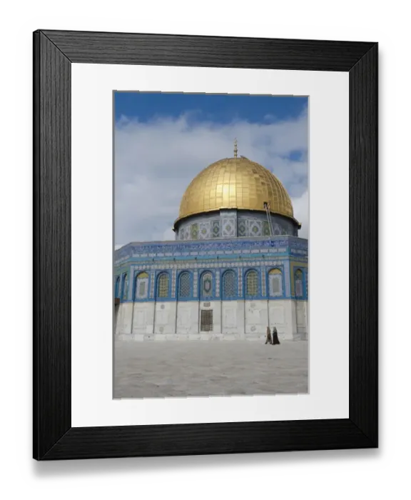 Framed Print : Israel, Jerusalem. Dome of the Rock Framed Print : Israel, Jerusalem. Dome of the Rock