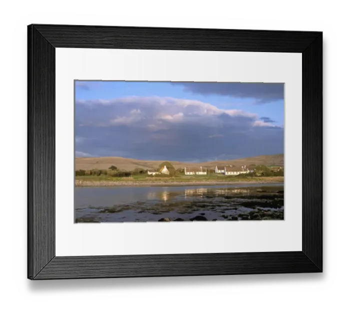Framed Print : Ireland, Co Clare, Ballyvaughan. The Burran Framed Print : Ireland, Co Clare, Ballyvaughan. The Burran