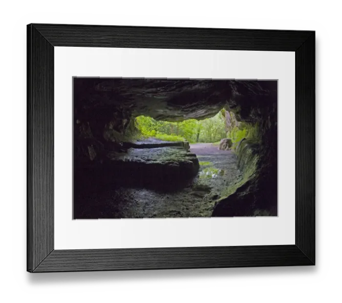 Framed Print : Cork, Ireland. These caves were used as dungeons or torture chambers Framed Print : Cork, Ireland. These caves were used as dungeons or torture chambers