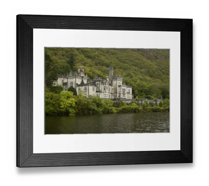 Framed Print : Kylemore Abbey, County Galway, Ireland, Castle, Architecture, Towers Framed Print : Kylemore Abbey, County Galway, Ireland, Castle, Architecture, Towers