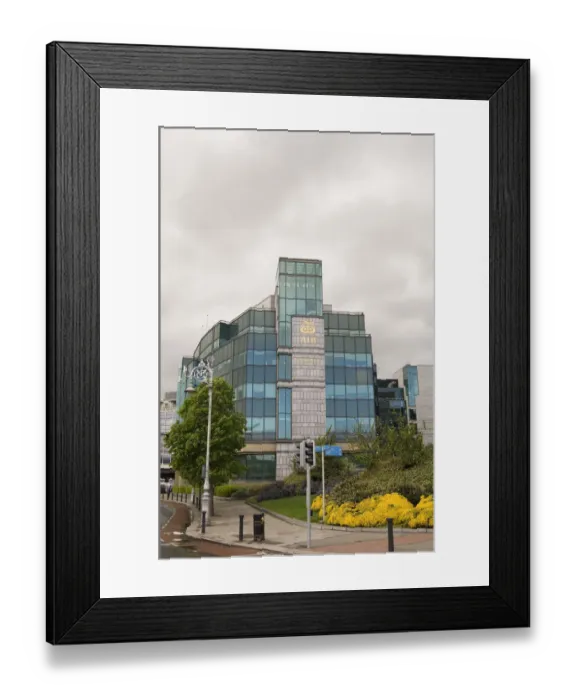 Framed Print : Docklands district, Dublin