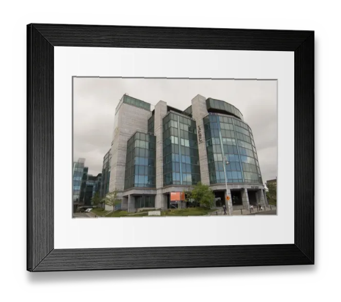 Framed Print : Docklands district, Dublin Framed Print : Docklands district, Dublin