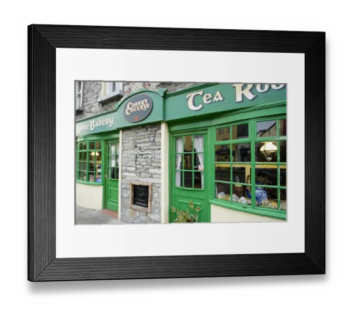 Framed Print : County Mayo, Ireland, Westport, tea room Framed Print : County Mayo, Ireland, Westport, tea room