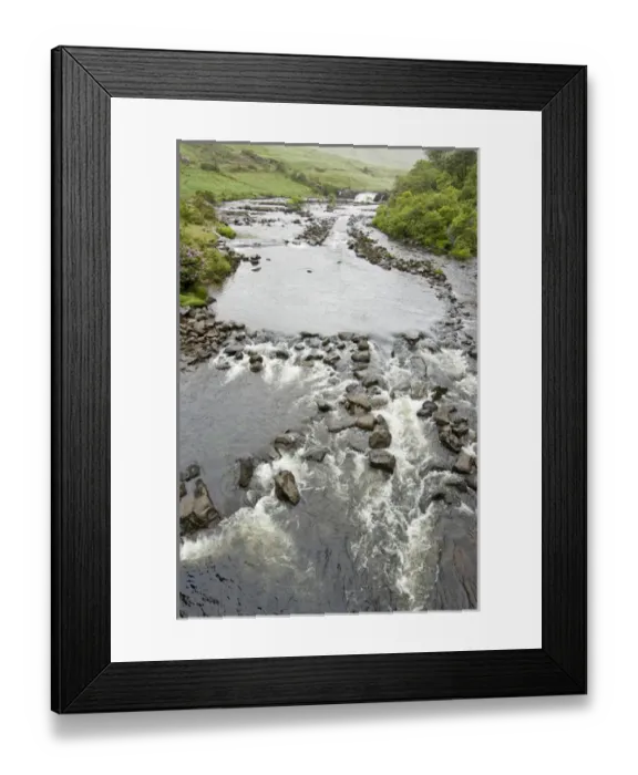 Framed Print : Aasleagh Falls, County Mayo, Ireland, stream, water Framed Print : Aasleagh Falls, County Mayo, Ireland, stream, water