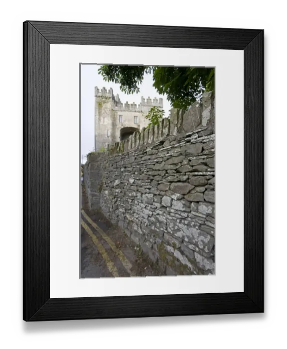 Framed Print : Ireland, County Clare, Ireland, castle, medieval, historic, stone wall Framed Print : Ireland, County Clare, Ireland, castle, medieval, historic, stone wall