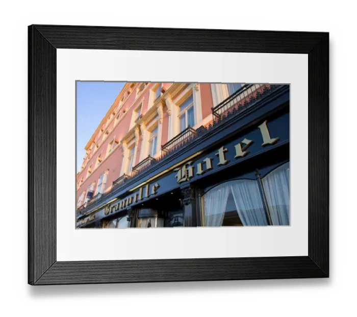 Framed Print : County Waterford, Ireland, hotel, Granville Framed Print : County Waterford, Ireland, hotel, Granville