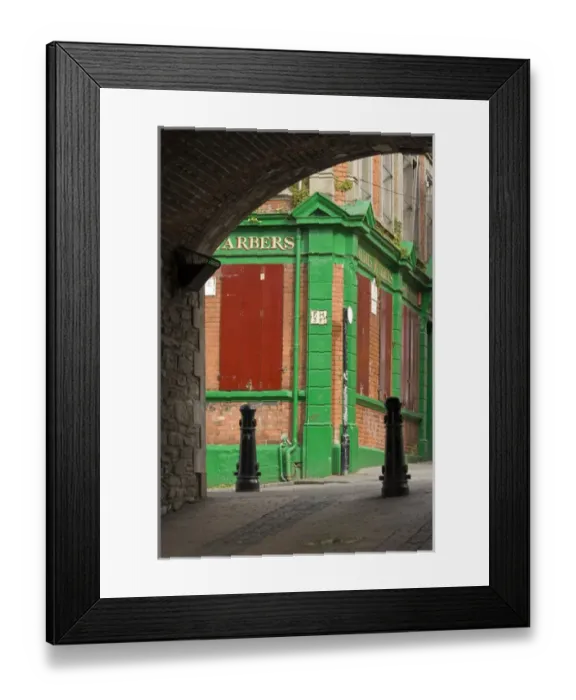 Framed Print : Northern Ireland, Derry, Londonderry, archway, brick Framed Print : Northern Ireland, Derry, Londonderry, archway, brick