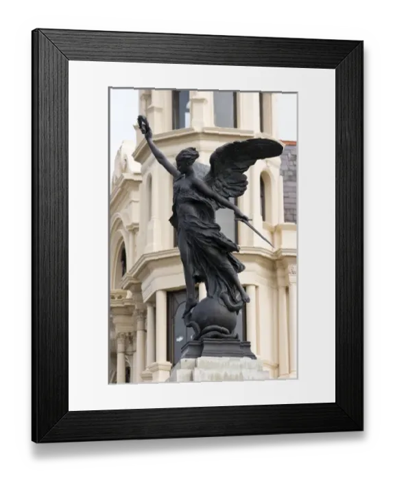 Framed Print : Northern Ireland, Derry, Londonderry, war memorial, angel, remembrance Framed Print : Northern Ireland, Derry, Londonderry, war memorial, angel, remembrance