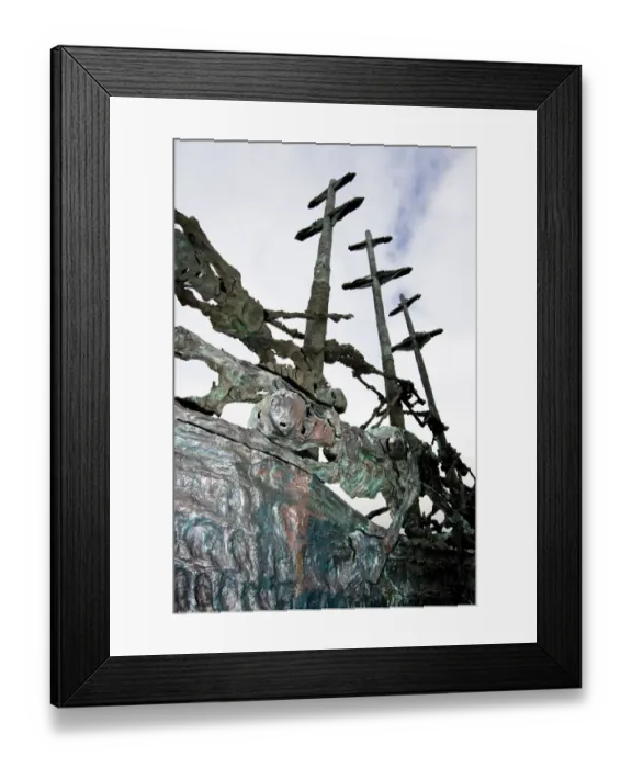 Framed Print : Ireland, 1849 potato famine, ship, death, starvation, memorial, County Mayo, tourists Framed Print : Ireland, 1849 potato famine, ship, death, starvation, memorial, County Mayo, tourists