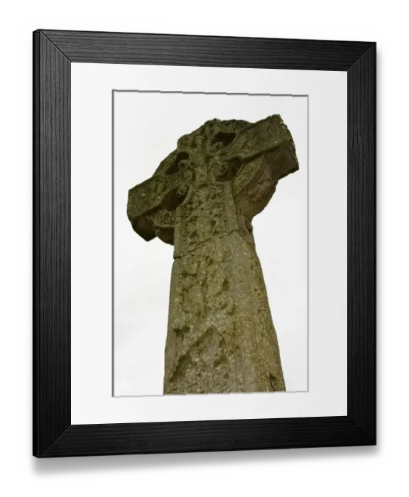 Framed Print : County Sligo, Ireland, cemetery, ancient, death, historic