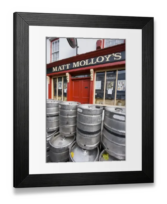 Framed Print : County Mayo, Ireland, Westport, pub, keg, beer, Guiness Framed Print : County Mayo, Ireland, Westport, pub, keg, beer, Guiness