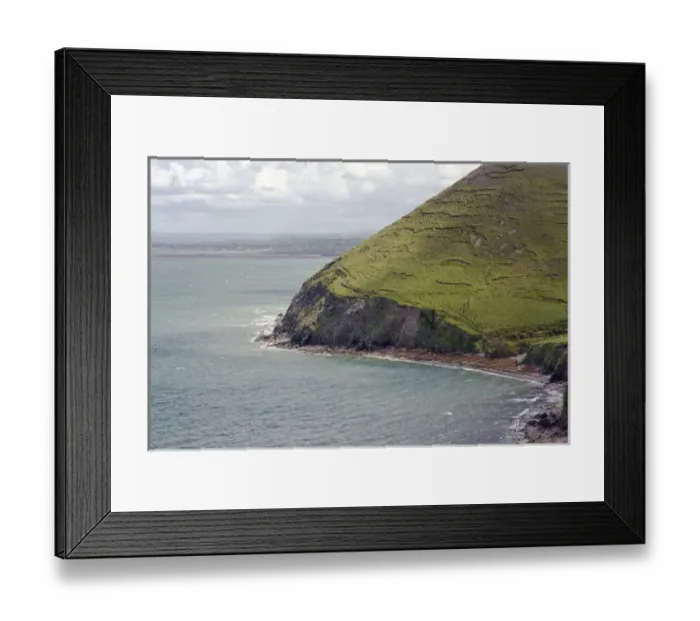 Framed Print : Northern Ireland, coast, headland Framed Print : Northern Ireland, coast, headland