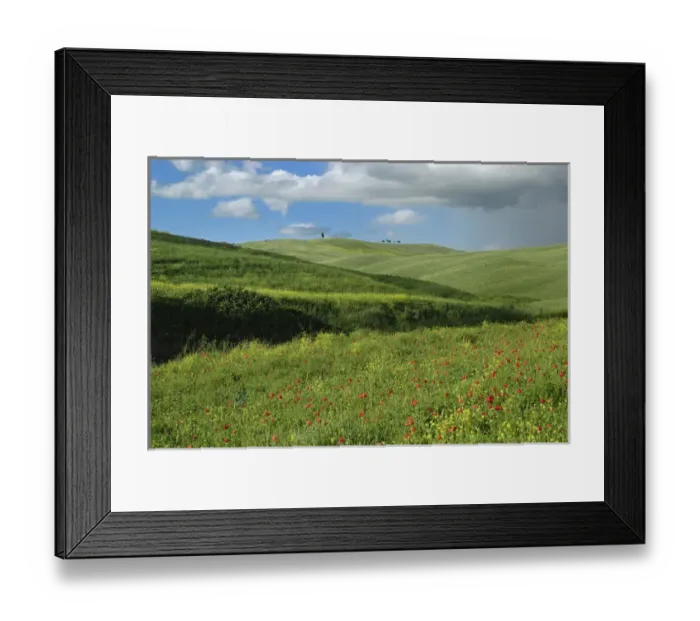 Framed Print : Agricultural region of Tuscany, Italy