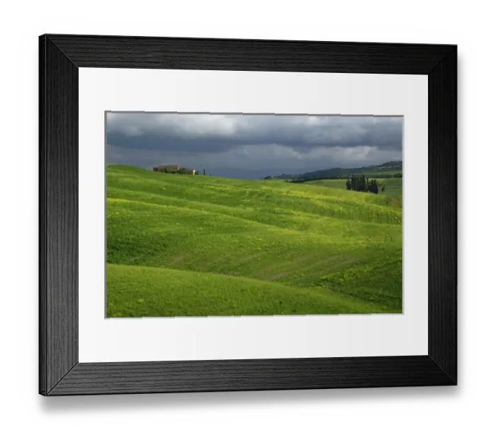 Framed Print : Agricultural region of Tuscany, Italy Framed Print : Agricultural region of Tuscany, Italy
