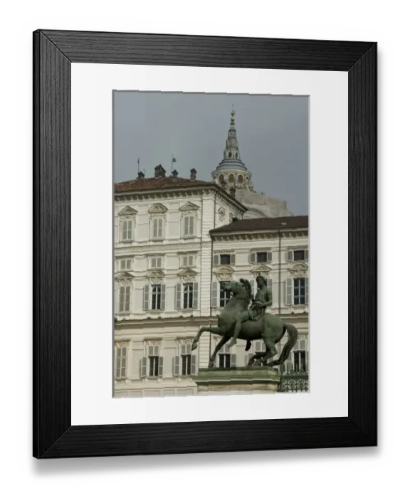 Framed Print : Italy, Piedmont (Piemonte), Torino (Turin), Plaza Castello Framed Print : Italy, Piedmont (Piemonte), Torino (Turin), Plaza Castello