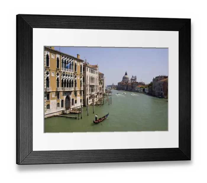 Framed Print : Europe, Italy, Venice. A gondola traveling down the Grand Canal. Credit as: Wendy Framed Print : Europe, Italy, Venice. A gondola traveling down the Grand Canal. Credit as: Wendy