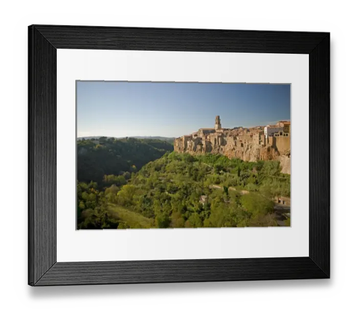 Framed Print : Pitigliano, Tuscany, Italy Framed Print : Pitigliano, Tuscany, Italy