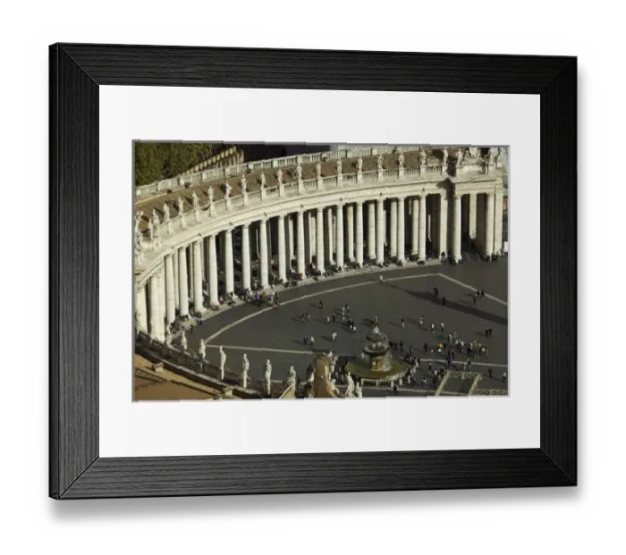Framed Print : Saint Peters Square, Rome, Italy Framed Print : Saint Peters Square, Rome, Italy