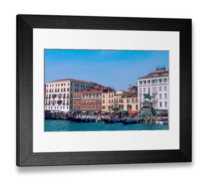 Framed Print : Europe, Italy, Verona. Waterfront