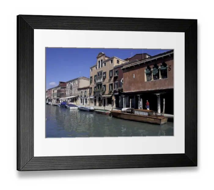 Framed Print : Europe, Italy, Venice Canal view Framed Print : Europe, Italy, Venice Canal view