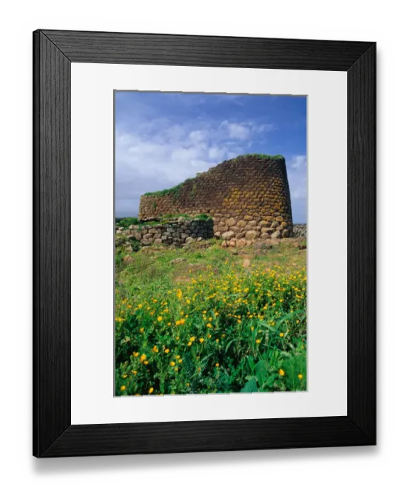 Framed Print : EU, Italy, Sardinia. Nuraghe Losa an ancient cultural site Framed Print : EU, Italy, Sardinia. Nuraghe Losa an ancient cultural site