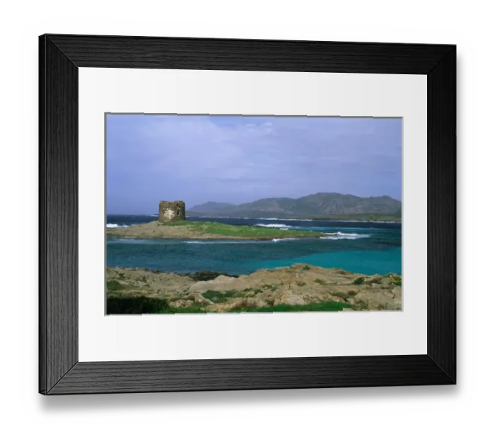 Framed Print : Ancient Fort of Stintino, Sardinia, Italy. italy, italian, europe, travel Framed Print : Ancient Fort of Stintino, Sardinia, Italy. italy, italian, europe, travel